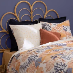 Coussin pompons