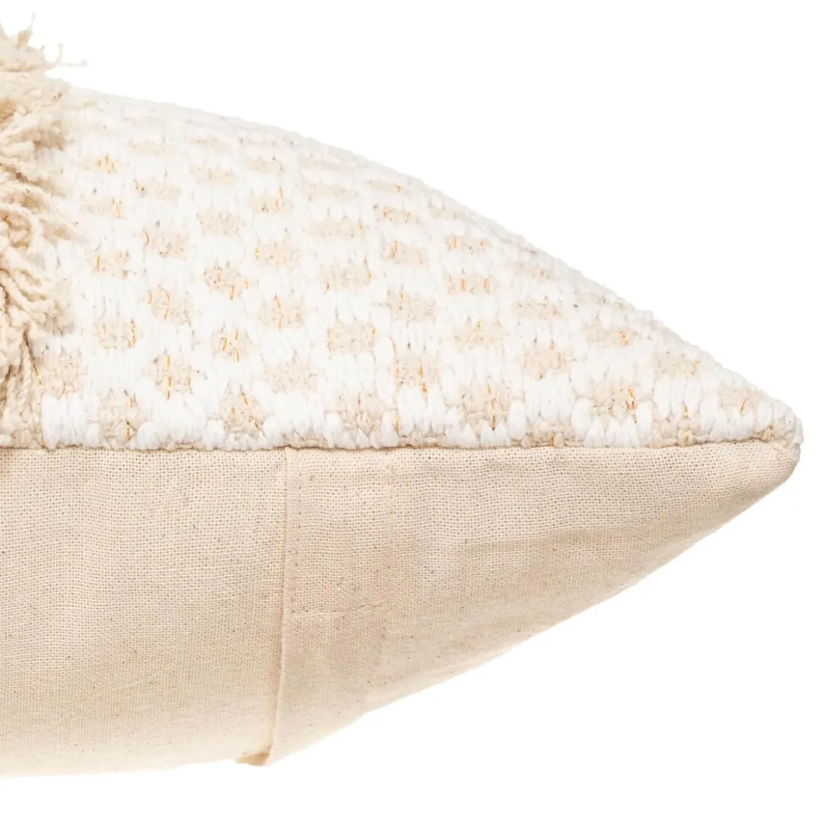 Coussin "Sable cuivré"