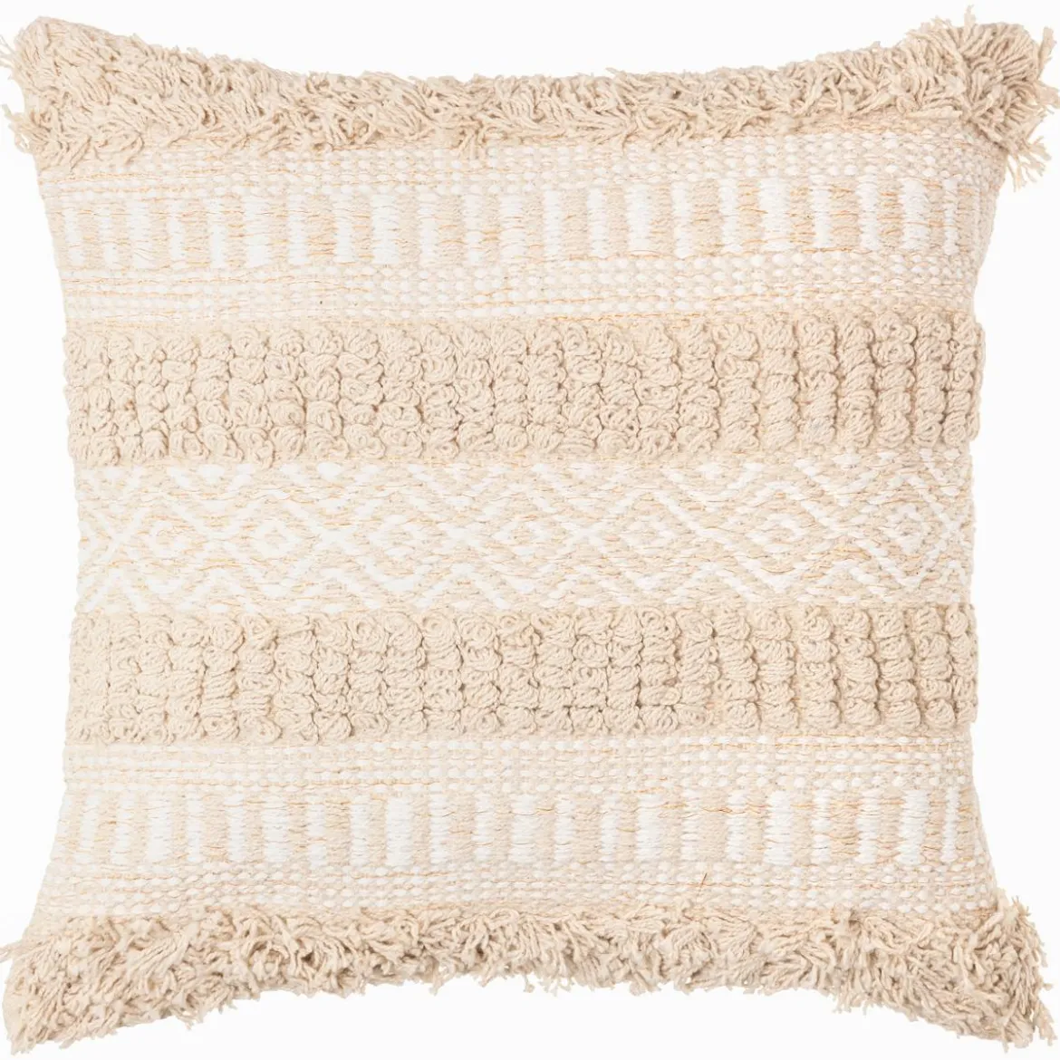 Coussin "Sable cuivré"