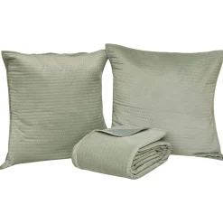 Dessus de lit et 2 taies d'oreiller 