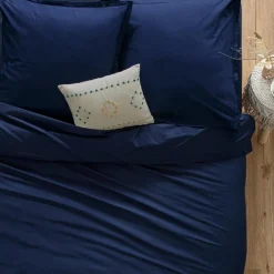 Drap plat en coton