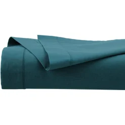 Drap plat en coton