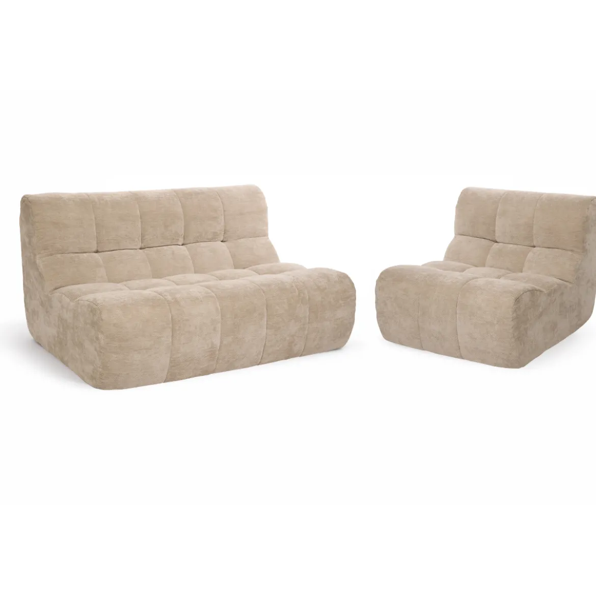 Ensemble canapé et fauteuil "Miroa"