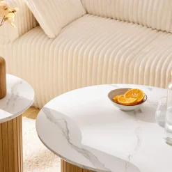 Ensemble table basse et table d'appoint 