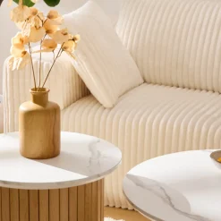 Ensemble table basse et table d'appoint 