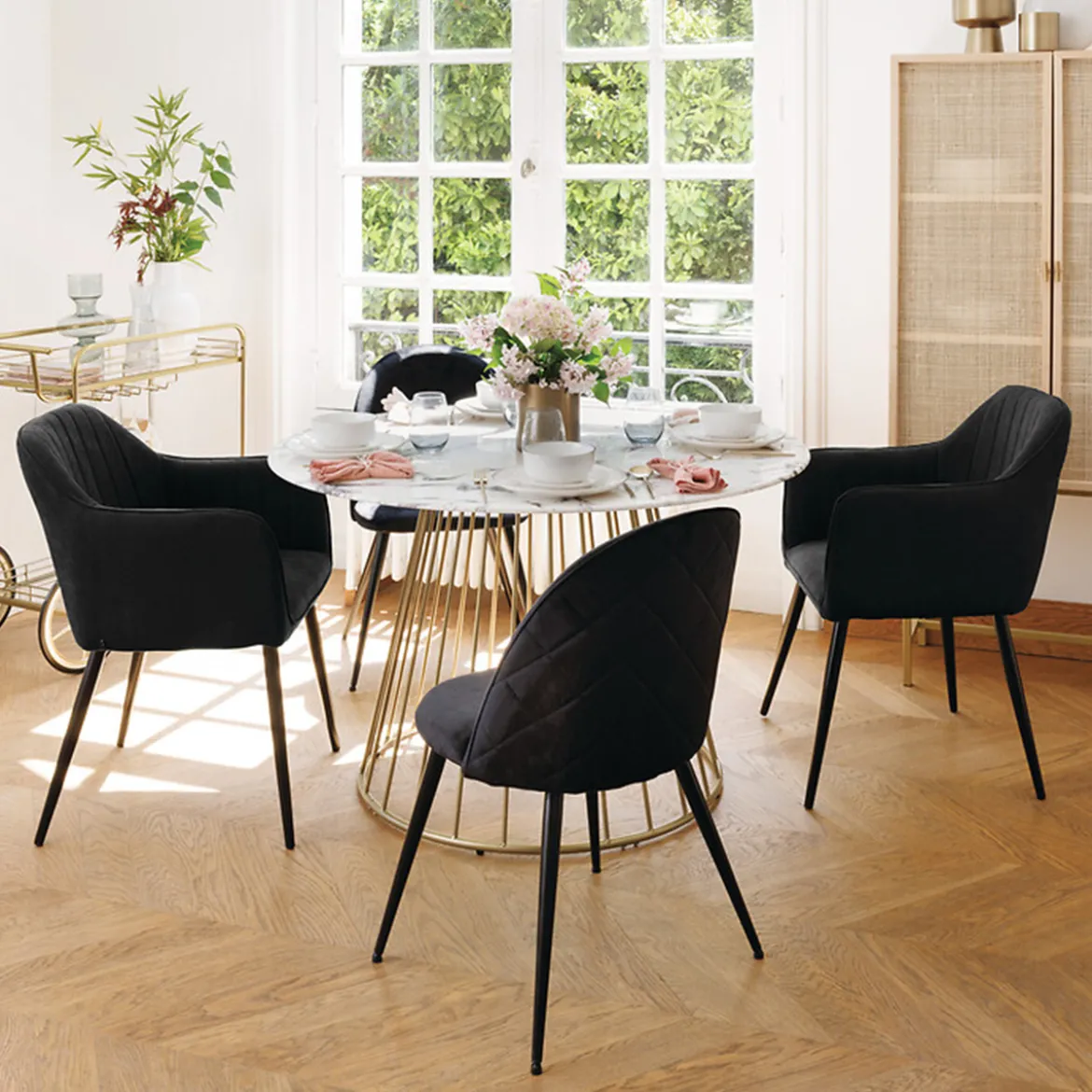 Fauteuil à dîner "Visoca"