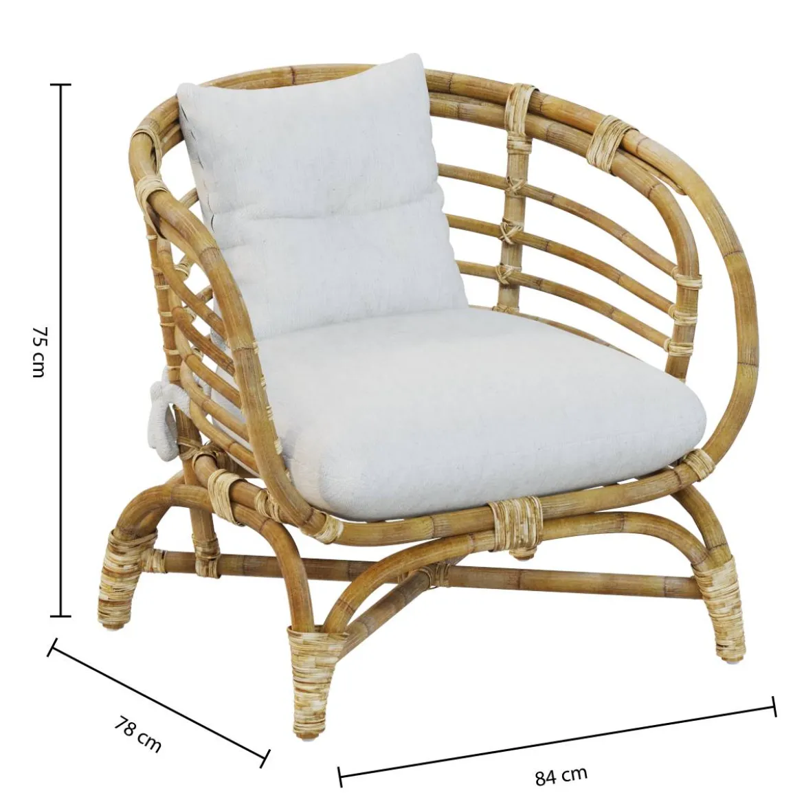 Fauteuil "Farah"