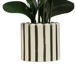 Fleur artificielle en pot