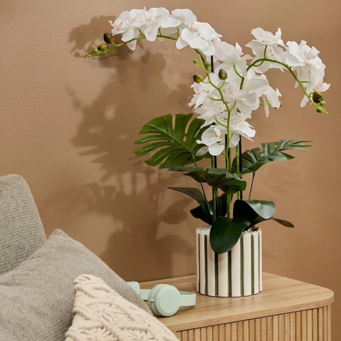 Fleur artificielle en pot "Asia"