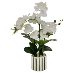 Fleur artificielle en pot