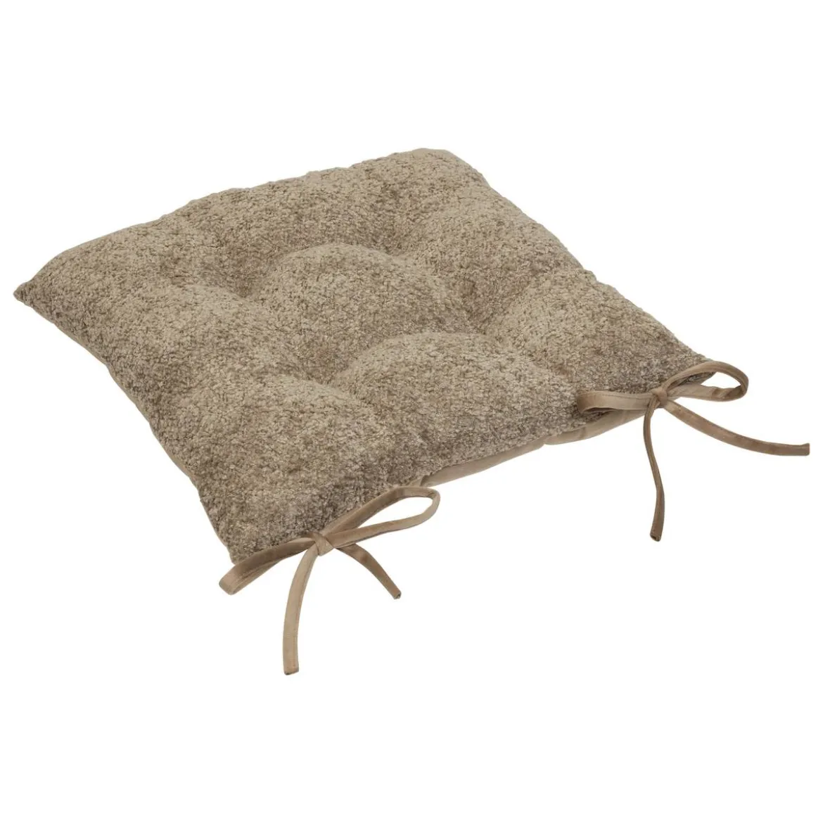 Galette de chaise bouclette "Soana"