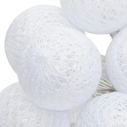 Guirlande LED 16 boules, pile