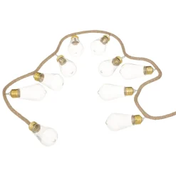 Guirlande LED 10 boules, pile