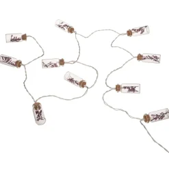 Guirlande LED 10 fleurs, pile