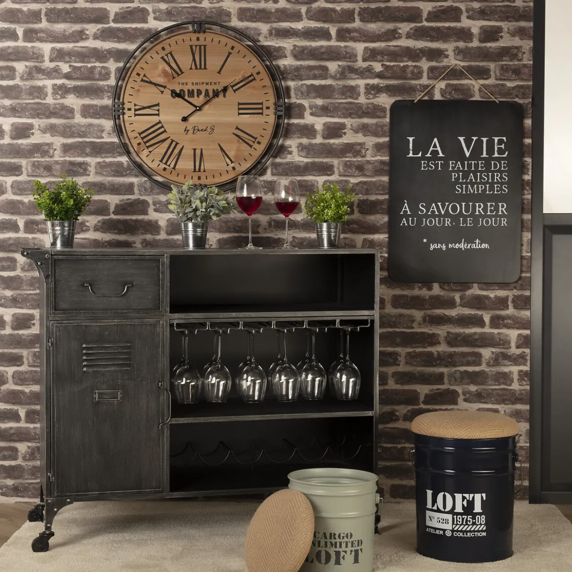 Horloge "Colonial"