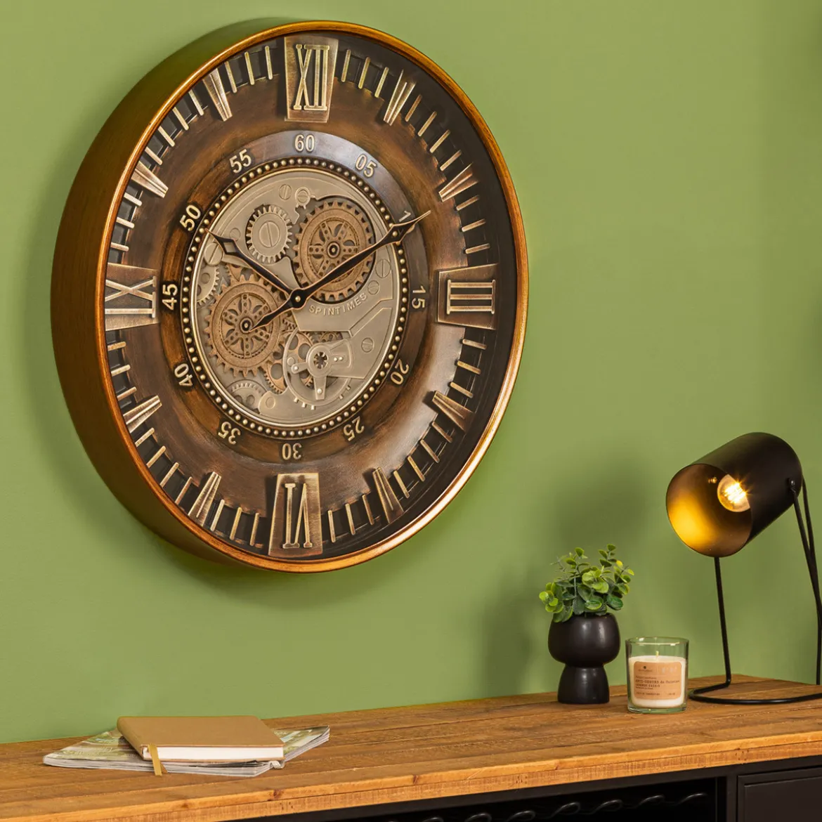 Horloge mécanique "Yoni"
