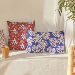 Housse de coussin d'extérieur LAHNA Terracotta