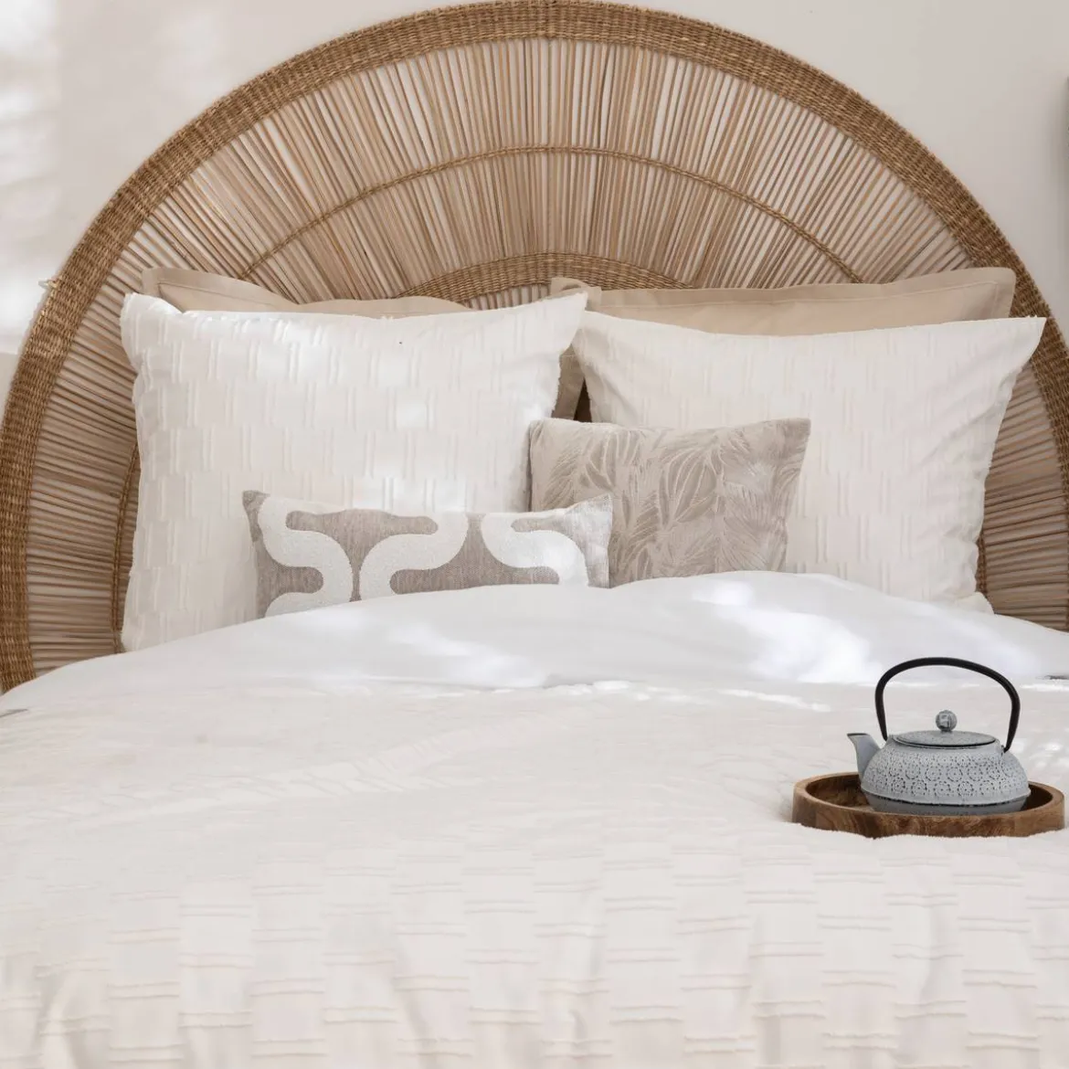 Housse de coussin "Jeni", chenille