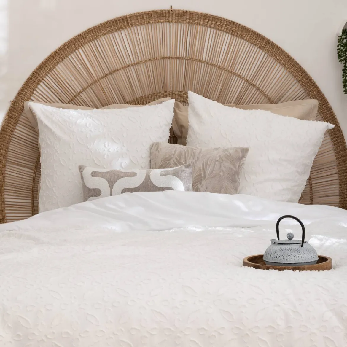 Housse de coussin "Jeni", chenille