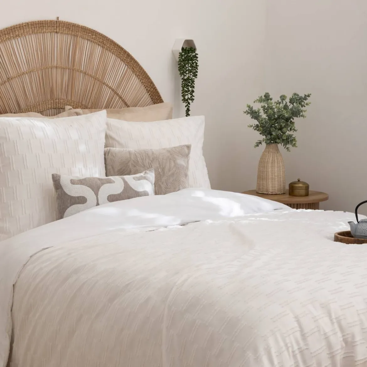 Housse de coussin "Jeni", chenille