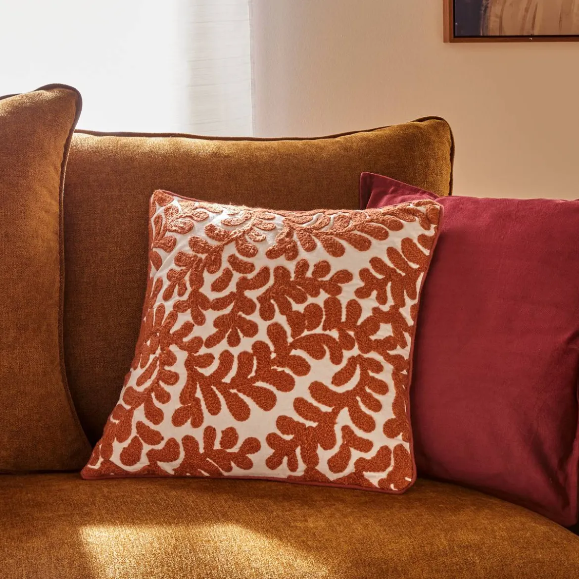 Housse de coussin "Sienna"