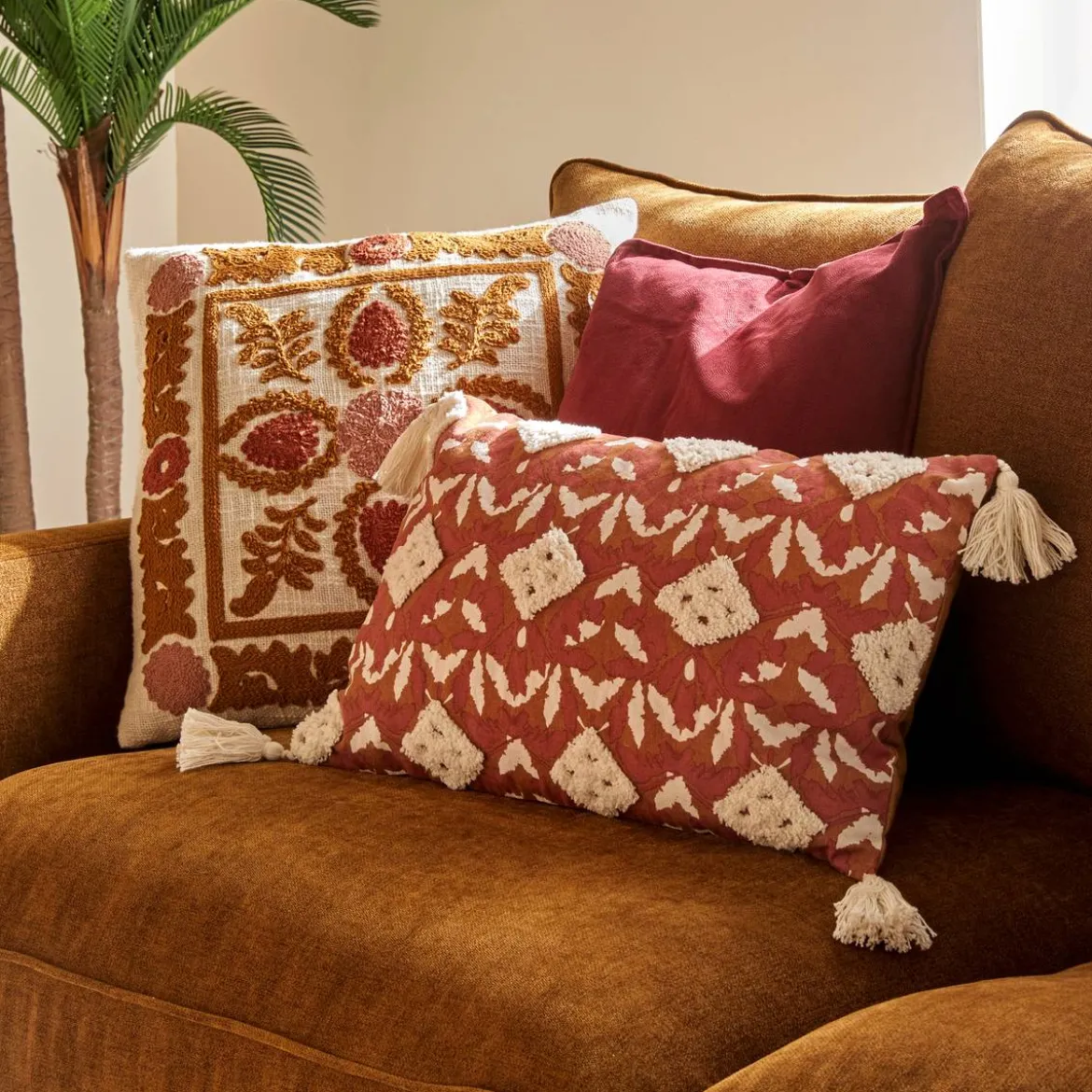Housse de coussin "Sienna"