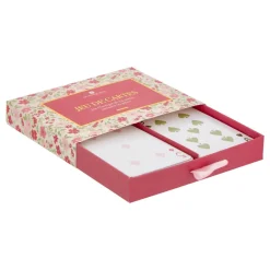 Jeu de cartes "Fleur de rose"