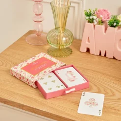 Jeu de cartes "Fleur de rose"