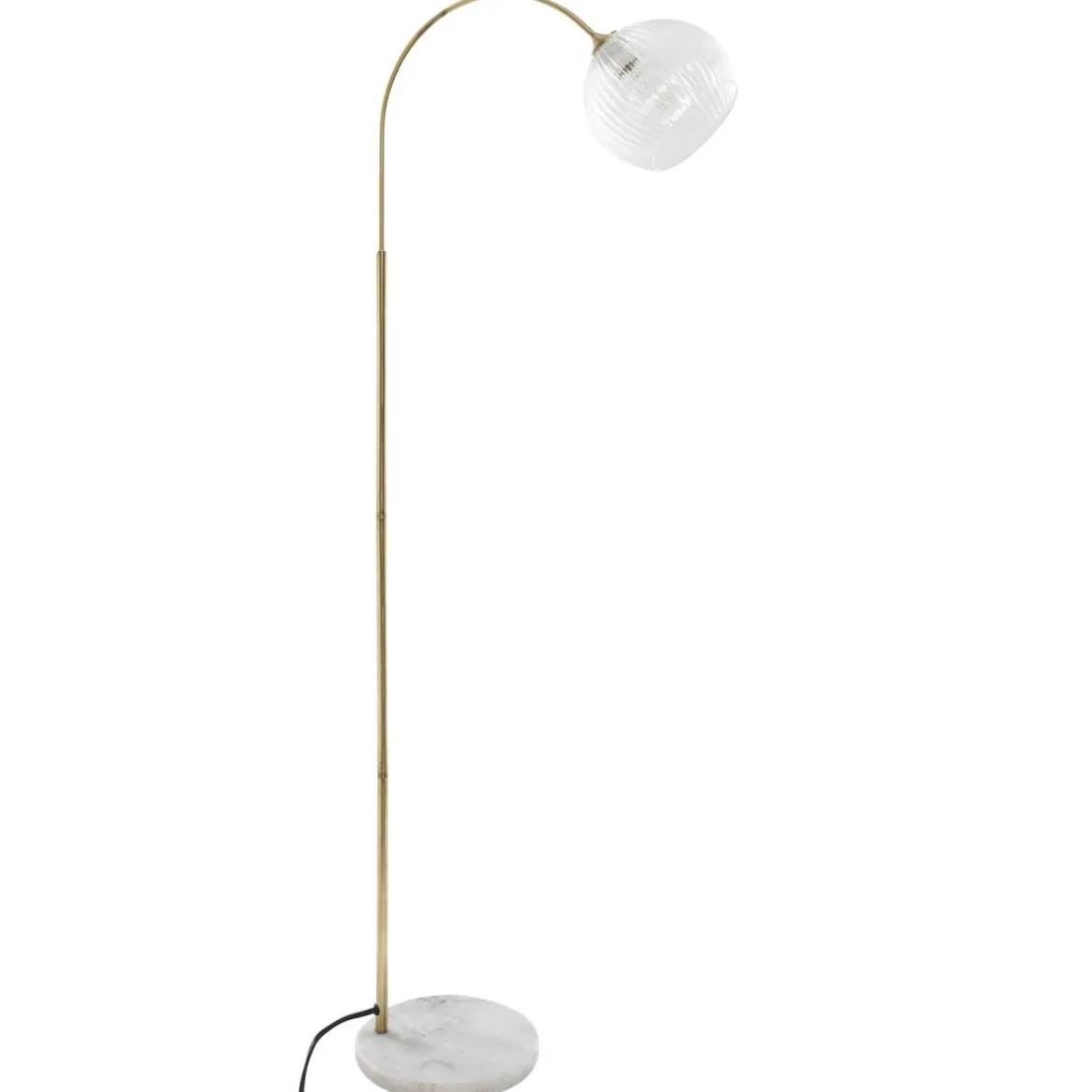 Lampadaire arc "Laye", marbre