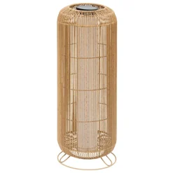 Lampadaire d'extérieur LOISE solaire Beige