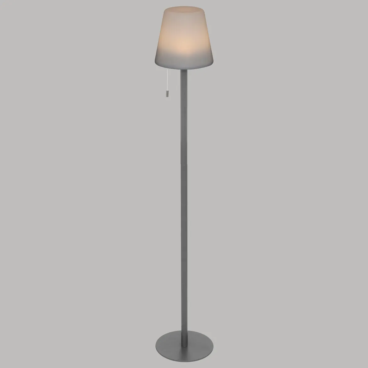 Lampadaire d'extérieur ZACK rechargeable USB Graphite