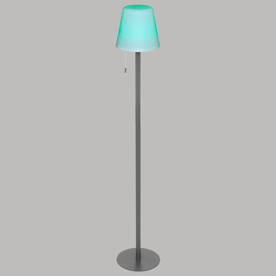 Lampadaire d'extérieur ZACK rechargeable USB Graphite