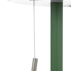 Lampadaire d'extérieur ZACK rechargeable USB Vert olive