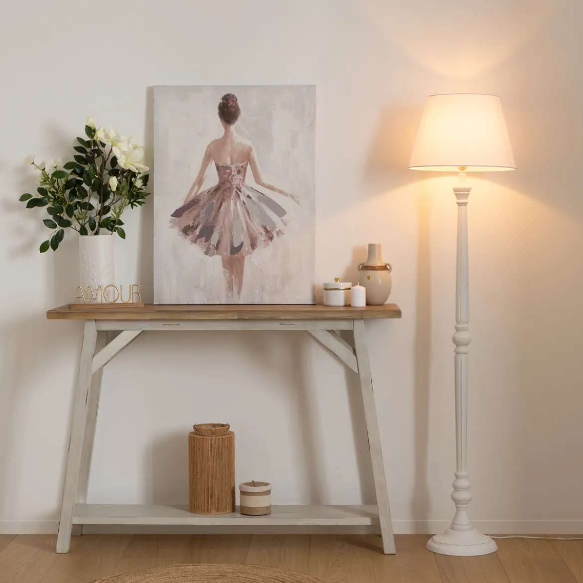 Lampadaire droit "Leo"