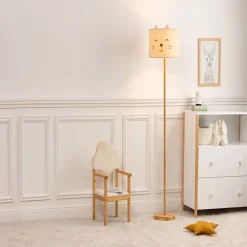 Lampadaire enfant chat 