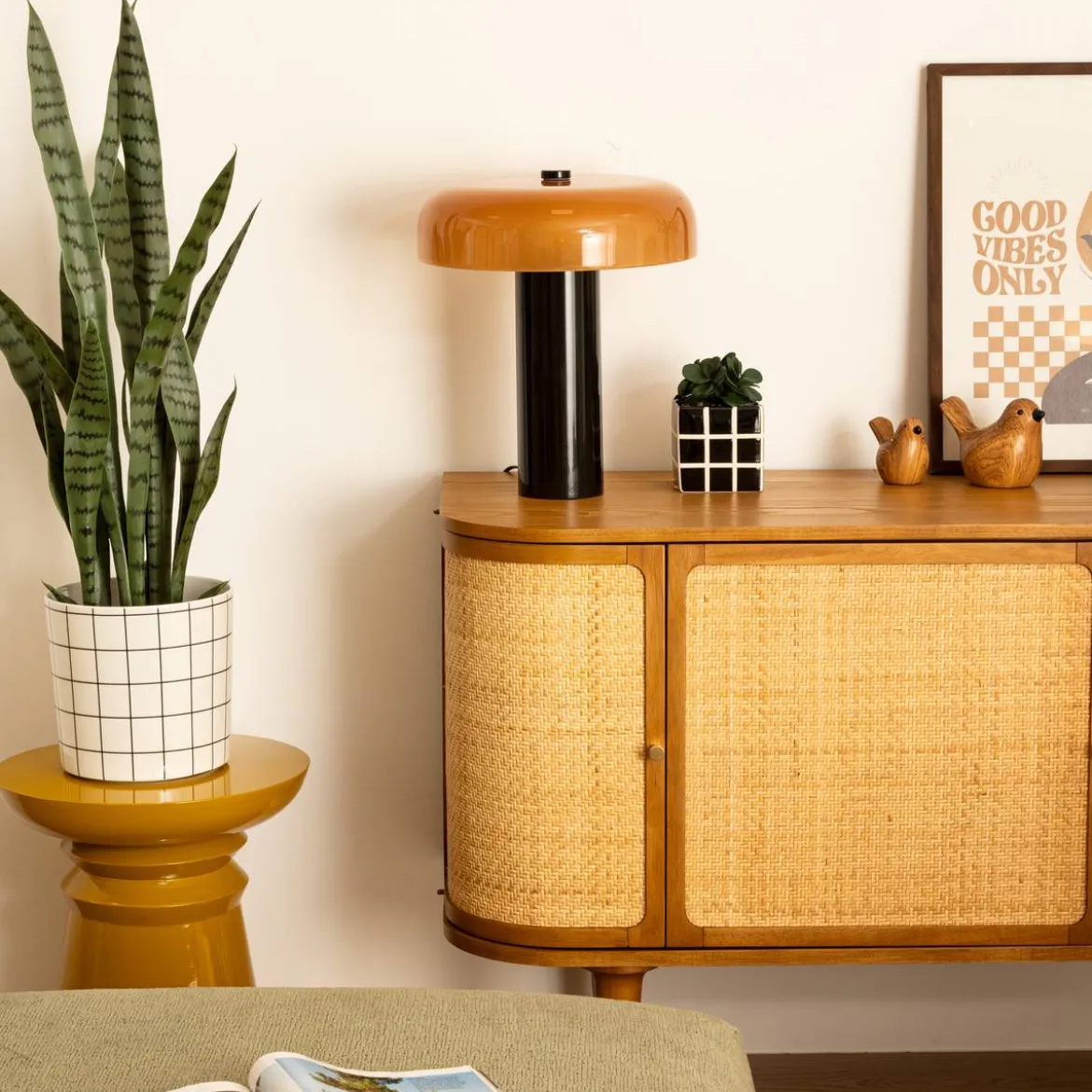 Lampe cylindrique "Jody"