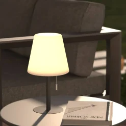 Lampe d'extérieur ZACK rechargeable USB Ardoise