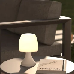 Lampe d'intérieur et d'extérieur DOKK à pile Blanc