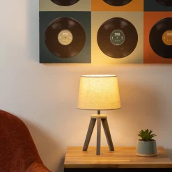 Lampe mini trépied