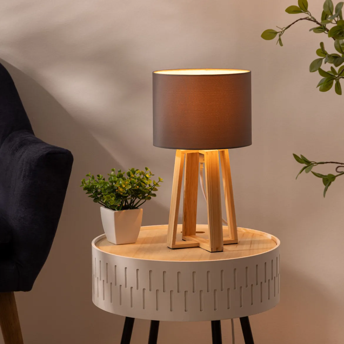 Lampe "Molu" bois