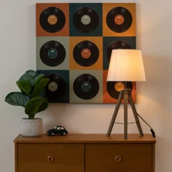 Lampe trépied 