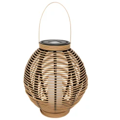 Lanterne d'extérieur TANY solaire Beige