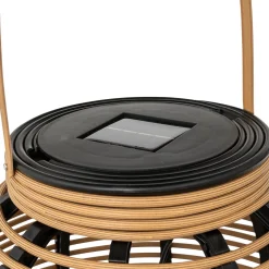 Lanterne d'extérieur TANY solaire Beige