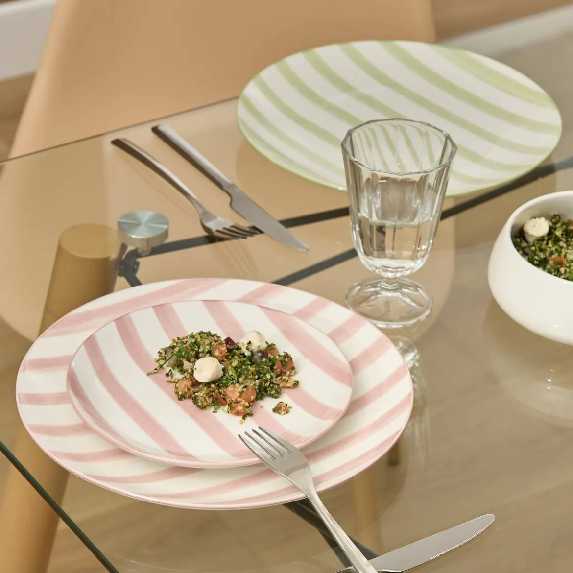 Lot de 6 Assiette plate "Charlie"