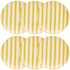 Lot de 6 Assiette plate