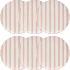 Lot de 6 Assiette plate  