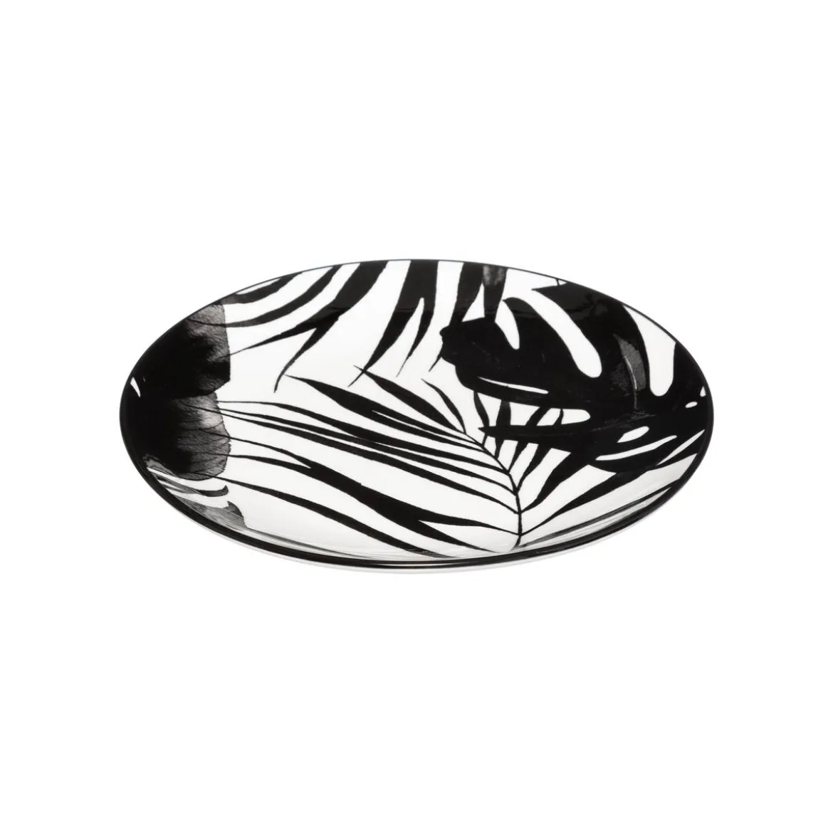 Lot de 6 assiettes à dessert "Palme"