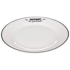 Lot de 6 assiettes à dessert "Bistrot"
