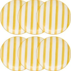 Lot de 6 assiettes à dessert  
