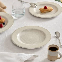 Lot de 6 assiettes à dessert "Solene"